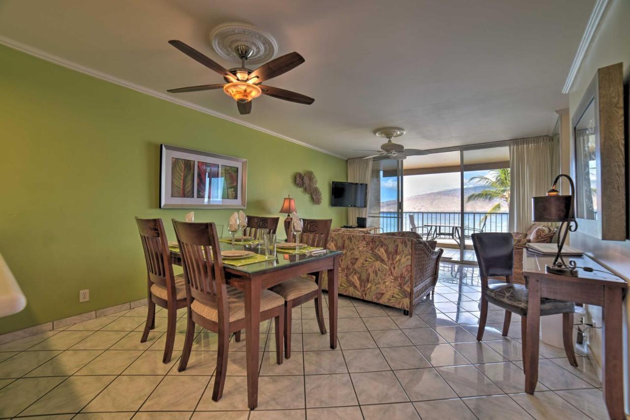 Apartment Beachfront Sanctuary With Lanai And Ocean Views!
