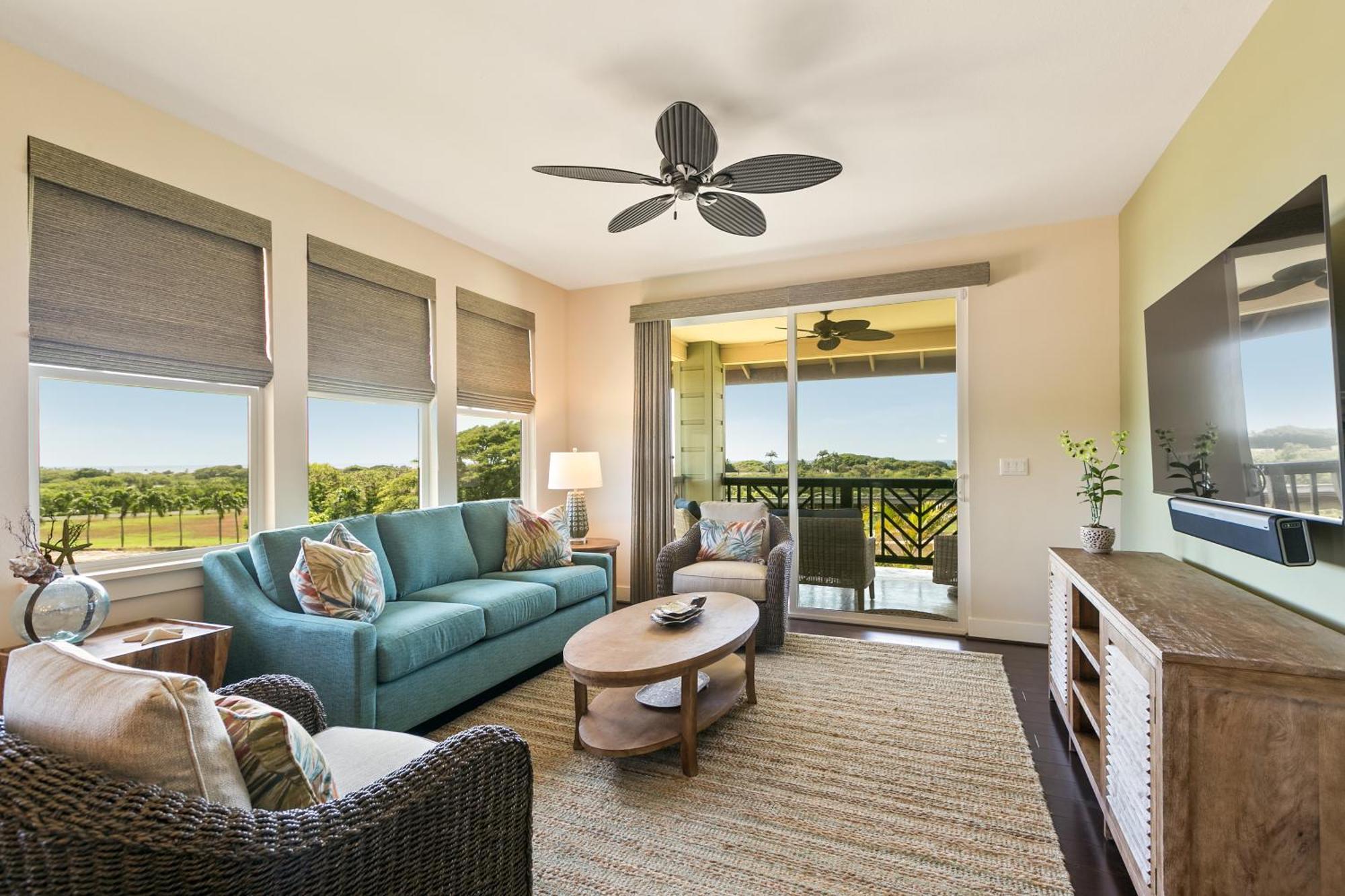 3 Bedroom 3 Bathroom With Ocean View - Alekona Kauai * Koloa