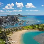 Waikiki High-Rise Sea View Free Parking
