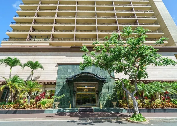 Studio Unit At The Royal Garden, In Waikiki ワイキキ・ロイヤルガーデン