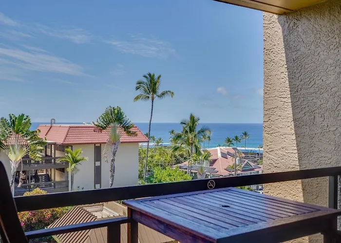 Kona Pacific Top Floor Retreat Ocean View And Pool!
