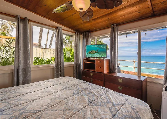 Hawaii Oceanfront Beach House Paradise On The Beach Family Activities