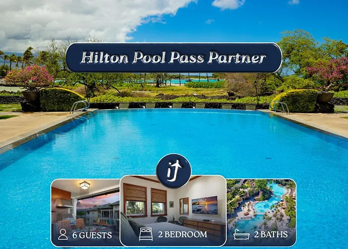 Hilton Pool Pass Included, Kolea - Luxe Penthouse