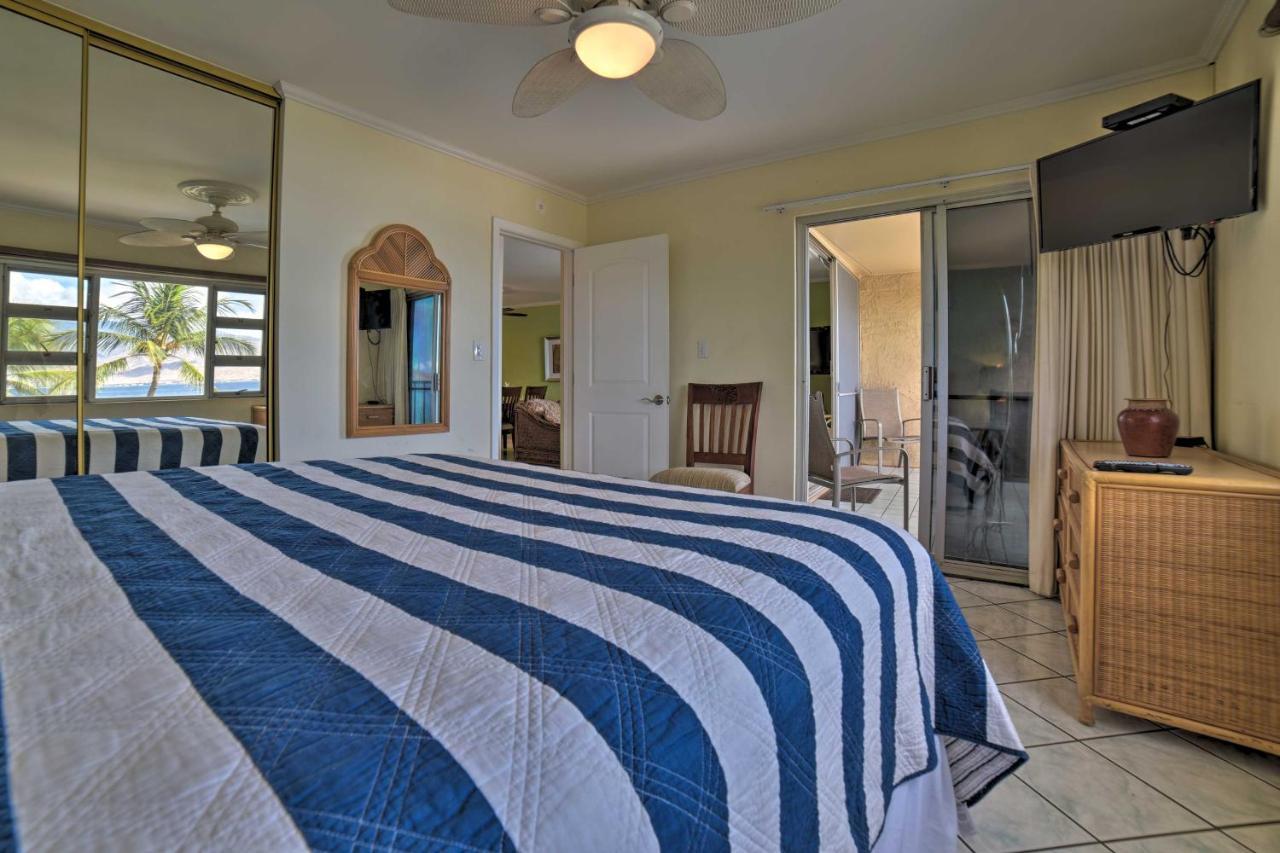 Beachfront Sanctuary With Lanai And Ocean Views! Apartment Kihei