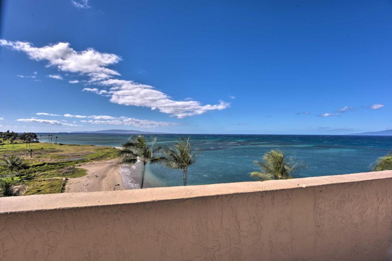 Apartment Beachfront Sanctuary With Lanai And Ocean Views! Kihei