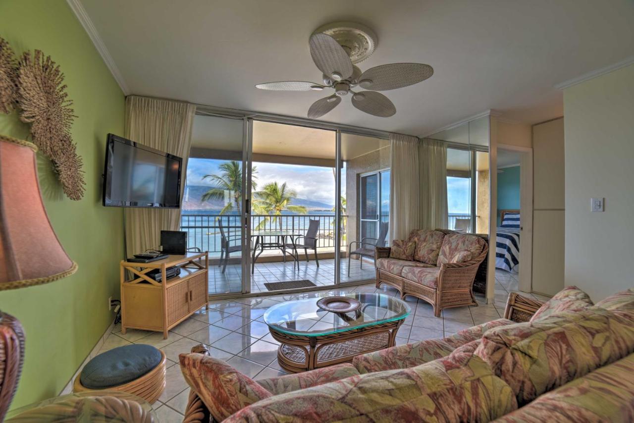 Beachfront Sanctuary With Lanai And Ocean Views! Kihei