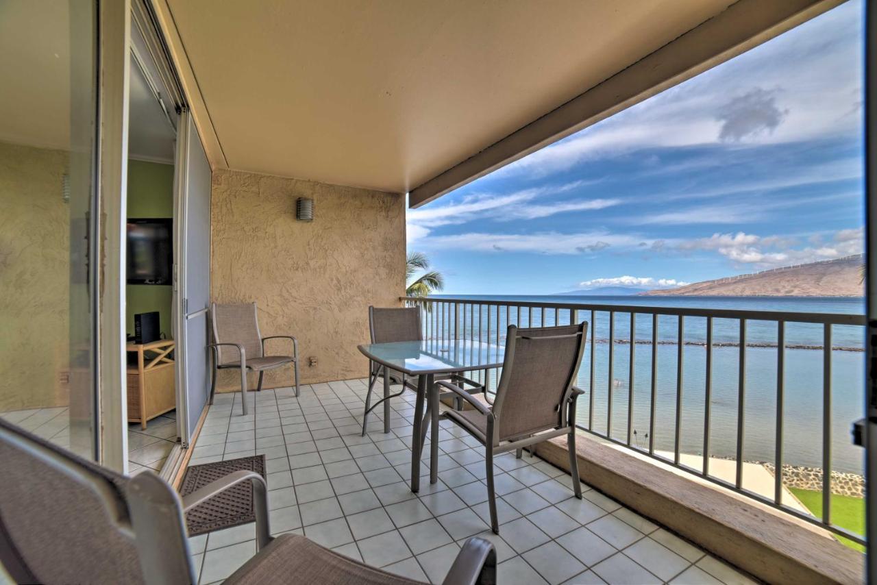 Beachfront Sanctuary With Lanai And Ocean Views! Apartment Kihei