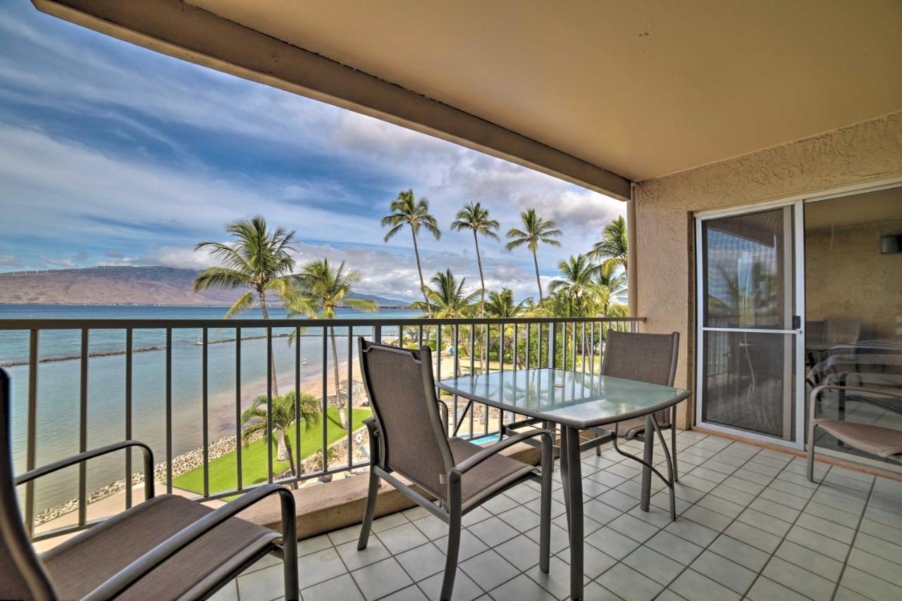 Beachfront Sanctuary With Lanai And Ocean Views! Apartment Kihei