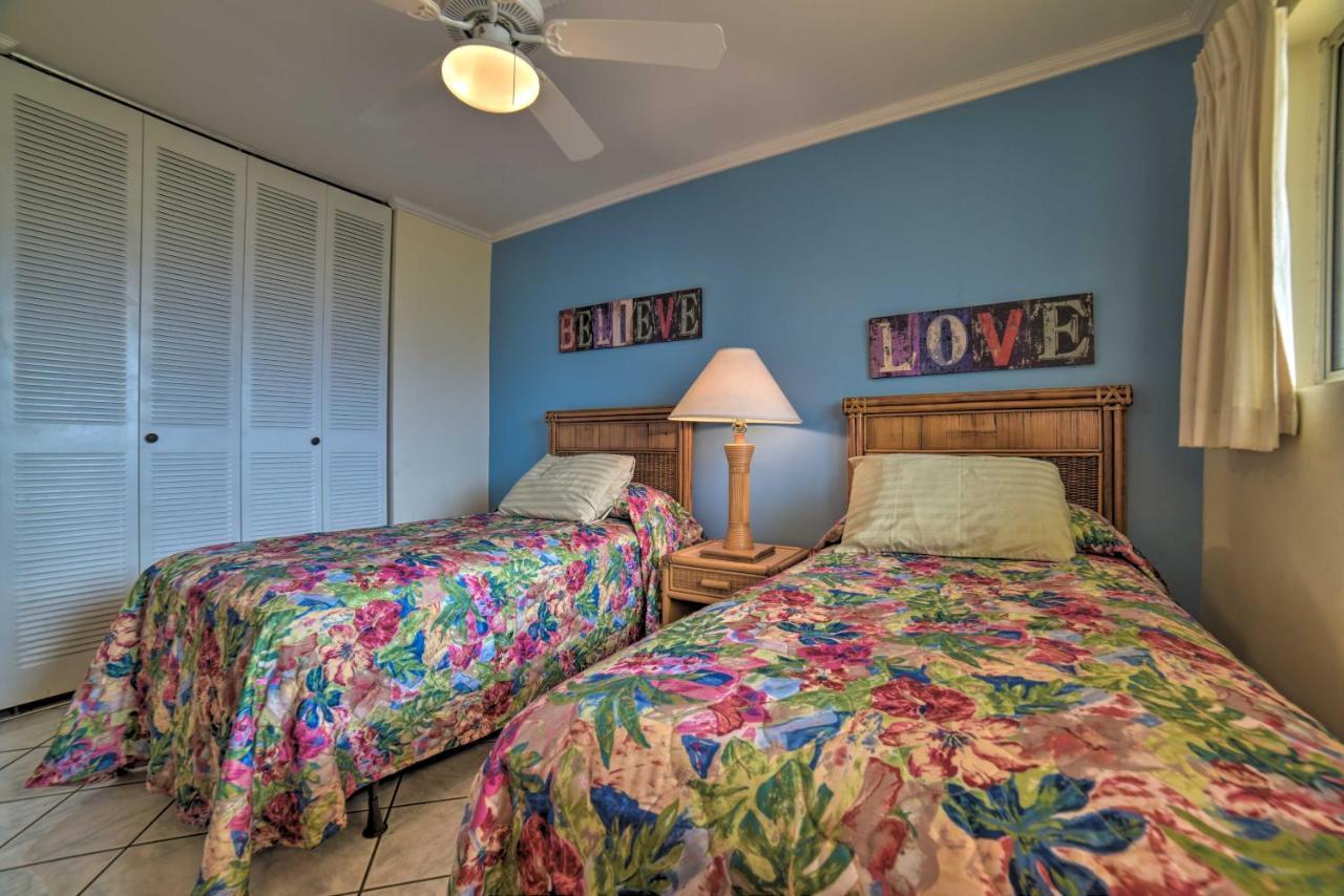 Apartment Beachfront Sanctuary With Lanai And Ocean Views!
