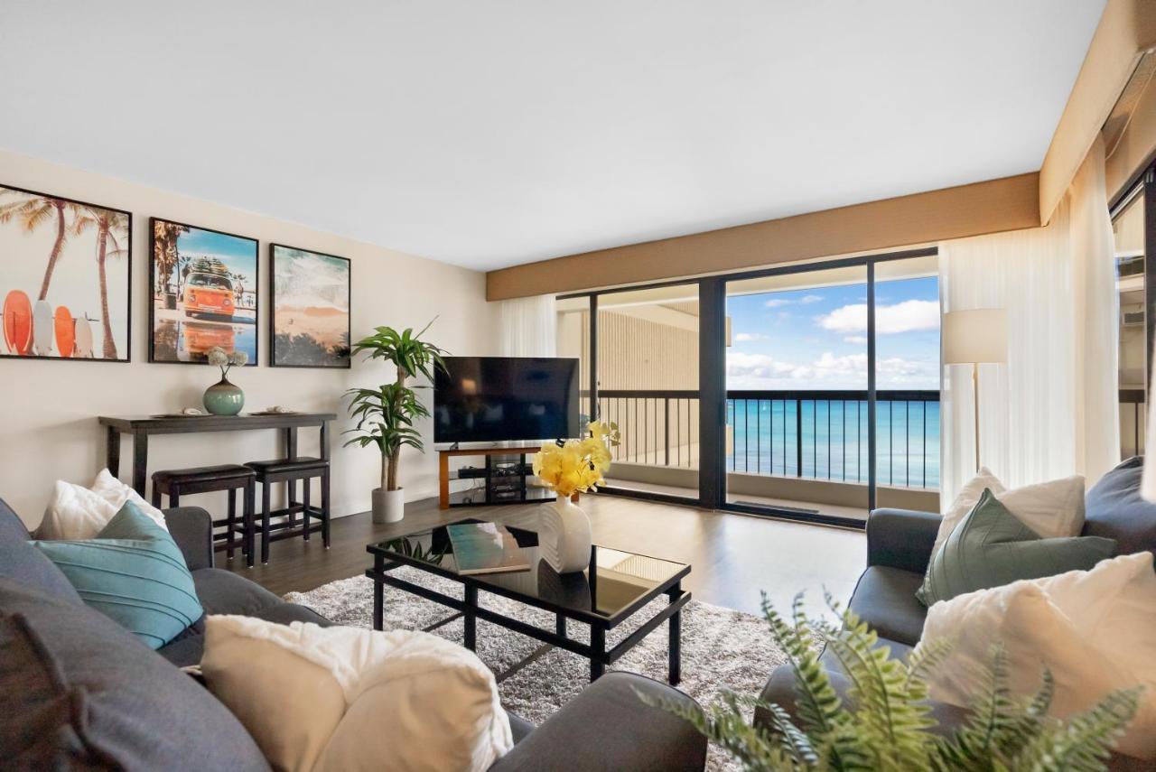 Spacious Waikiki 2br-ocean View-free Parking Apartment Honolulu