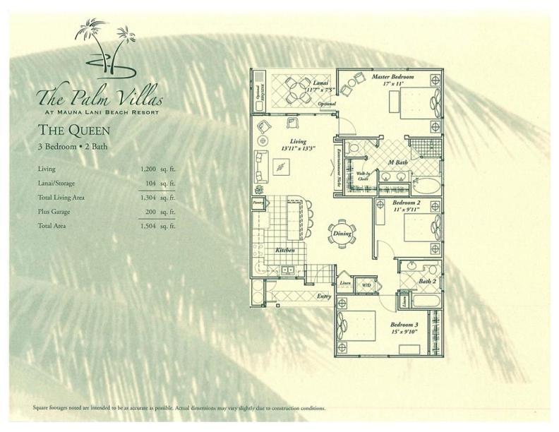 Holiday home Mauna Lani Palm D-2 Corner Unit Historic View