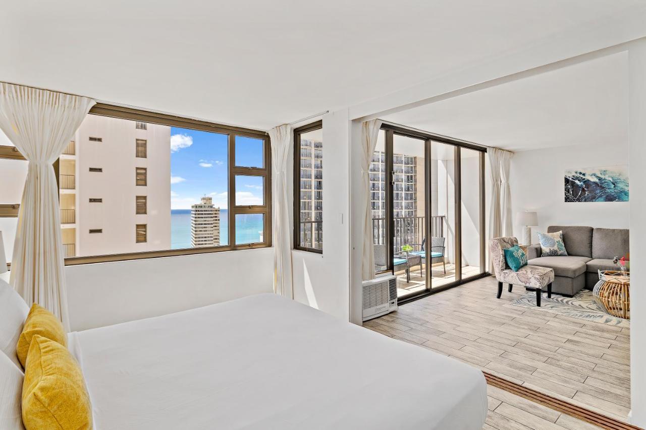 1br With Great Ocean Views, 1 Block To Waikiki Honolulu