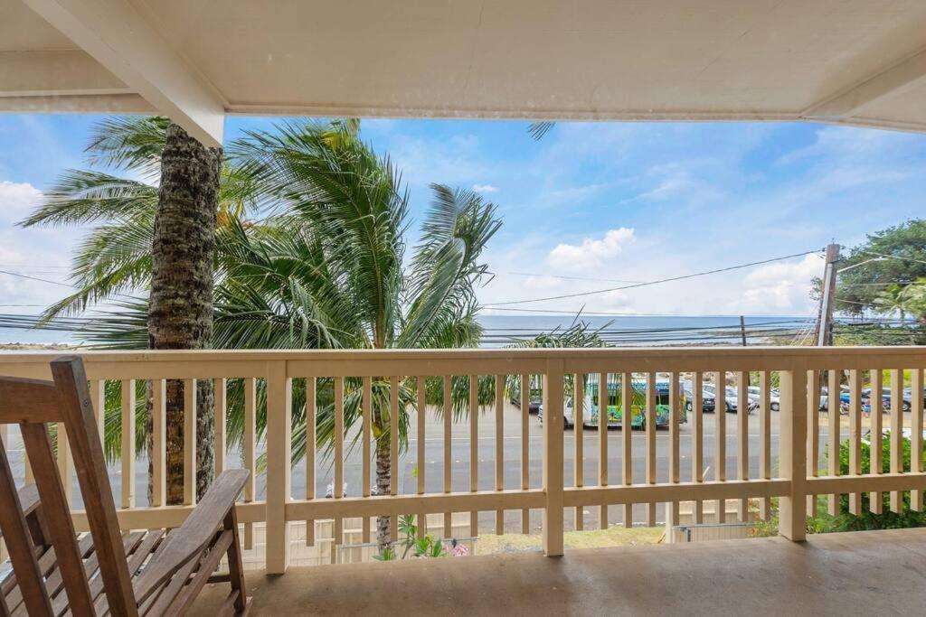 Apartment Ocean View Balcony Large Studio W Extra Sofa Bed, Contact Us For Price Drop Haleiwa
