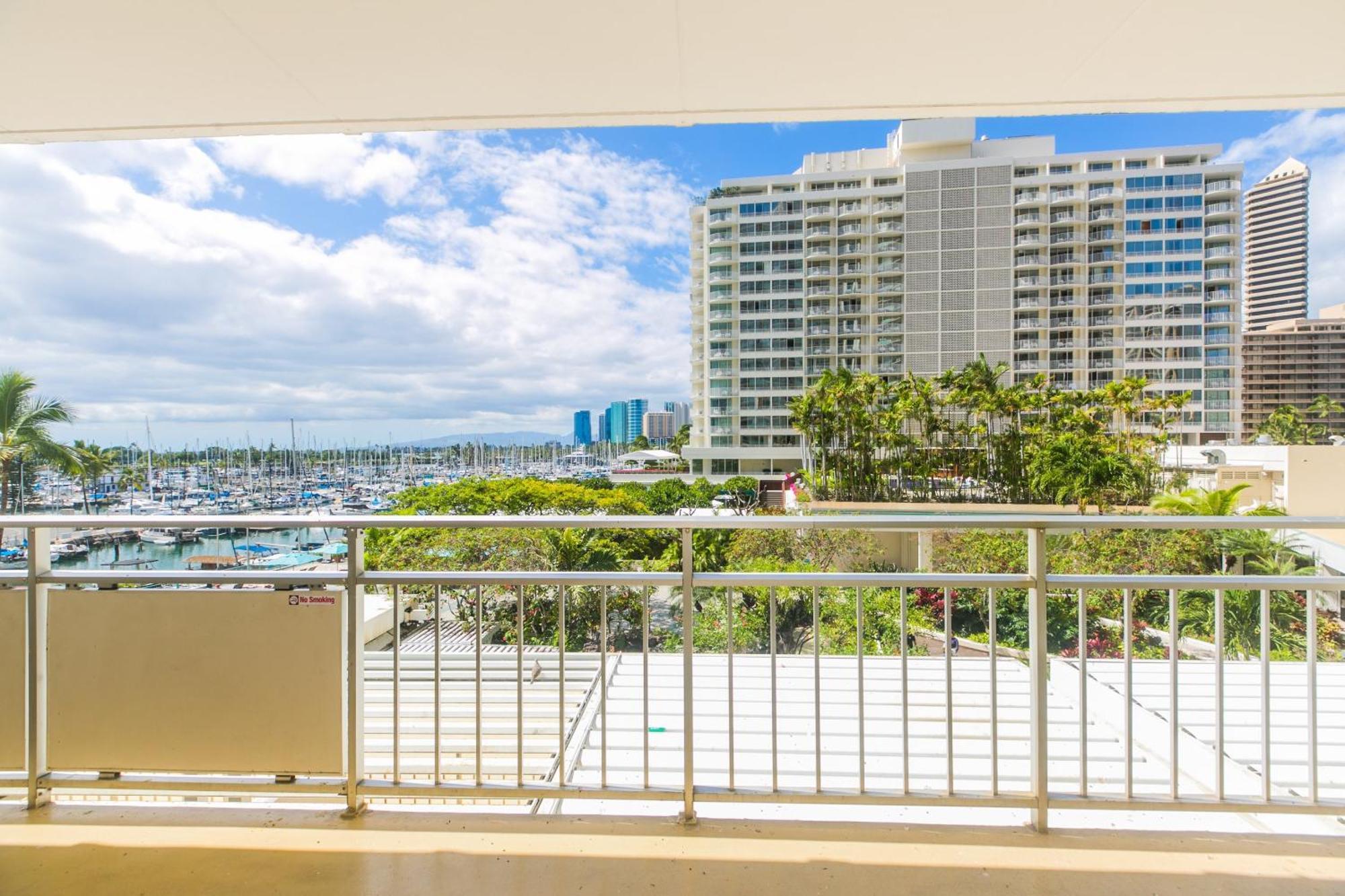 Apartment Ilikai Tower 333 Yacht Harbor View 1br *