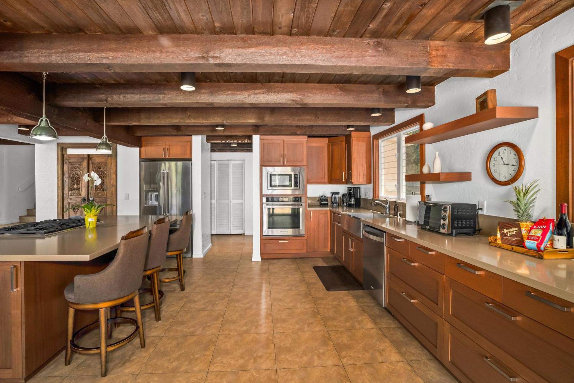 Coral Hale 5br 3ba Luxury Home, Ac, Hot Tub And Stunning Views Holiday home Princeville