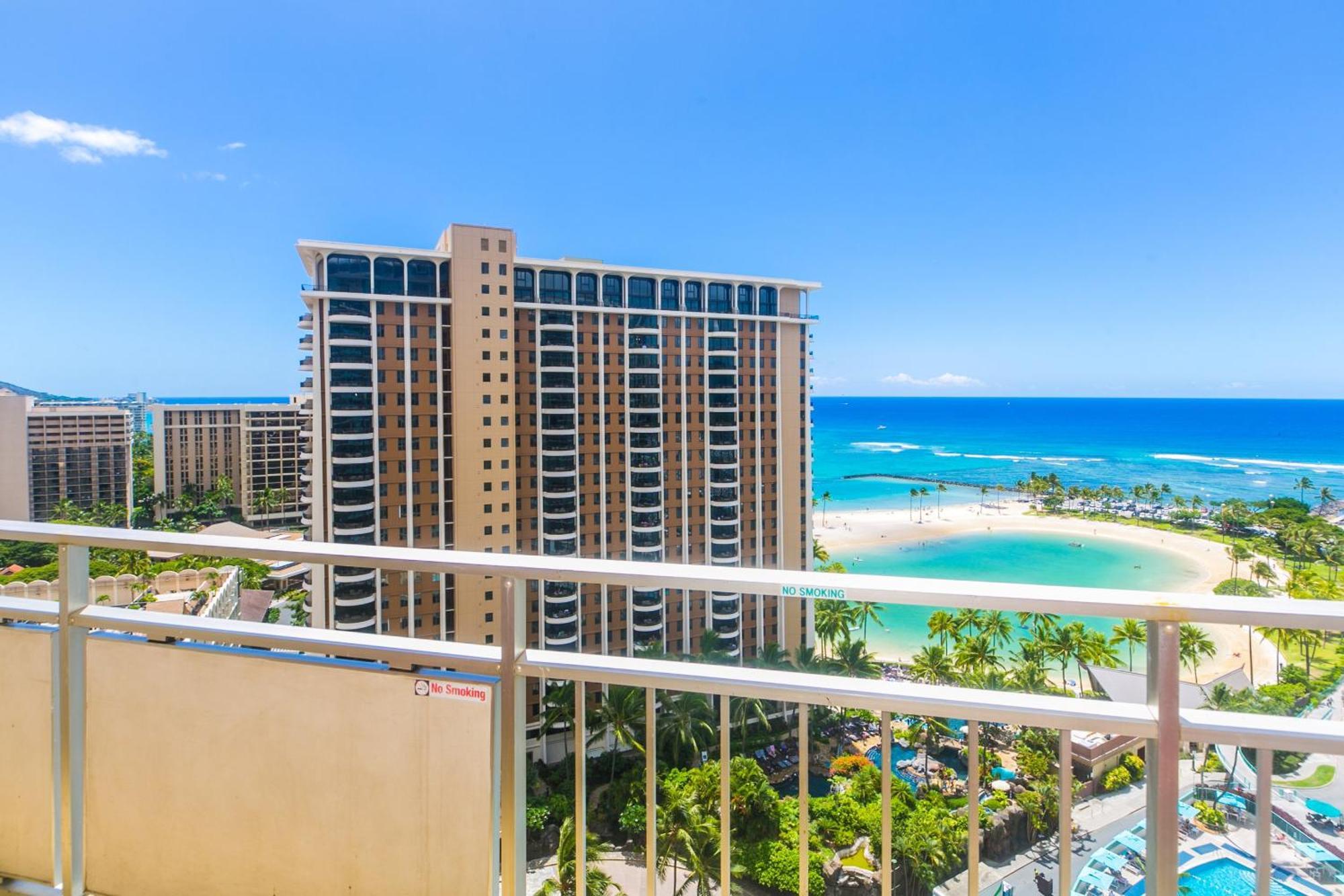 Apartment Ilikai Tower 1812 Lagoon View 1br