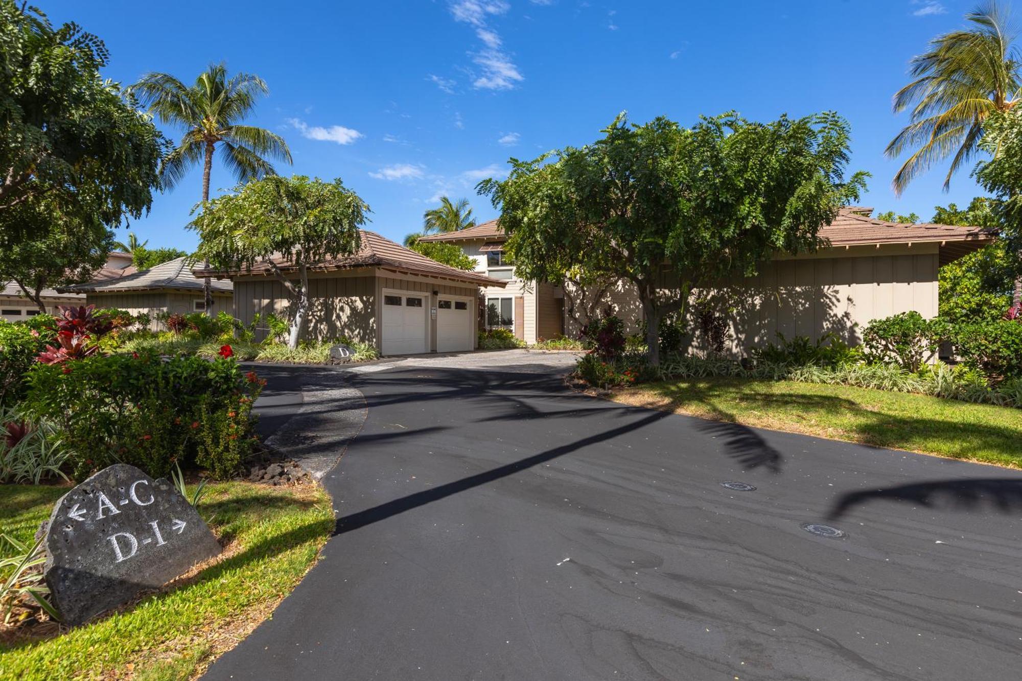 Mauna Lani Palm D-2 Corner Unit Historic View