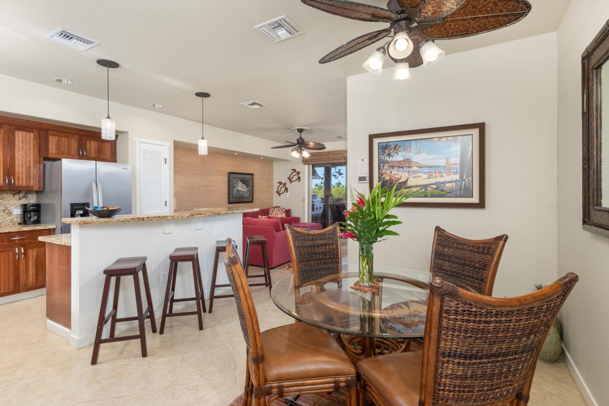Mauna Lani Palm D-2 Corner Unit Historic View Holiday home