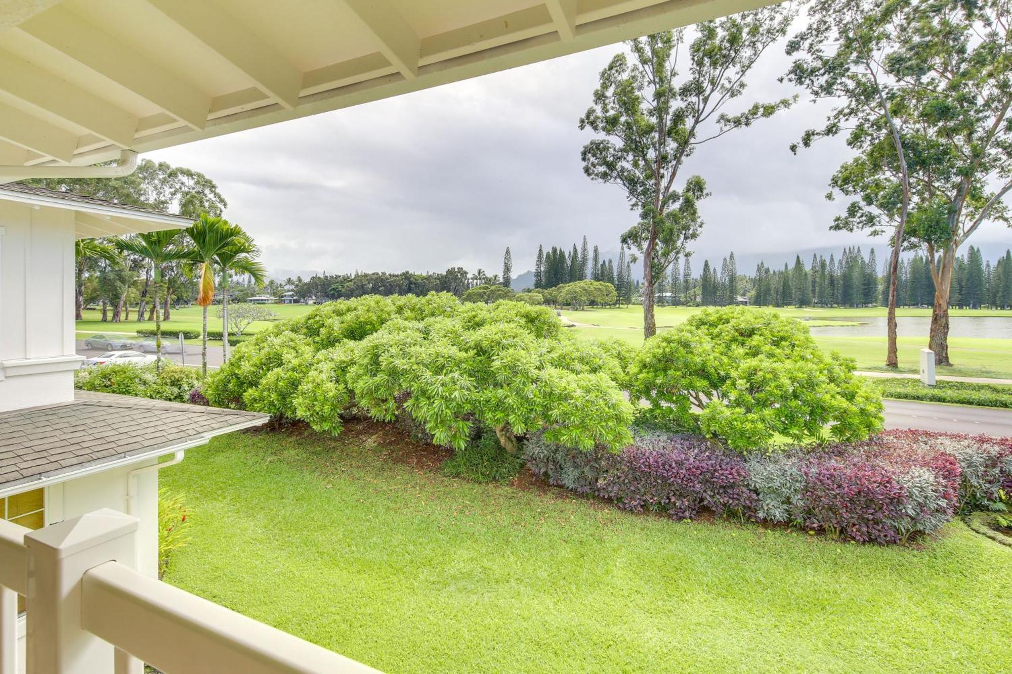 With Mountain And Golf Course Views! Princeville