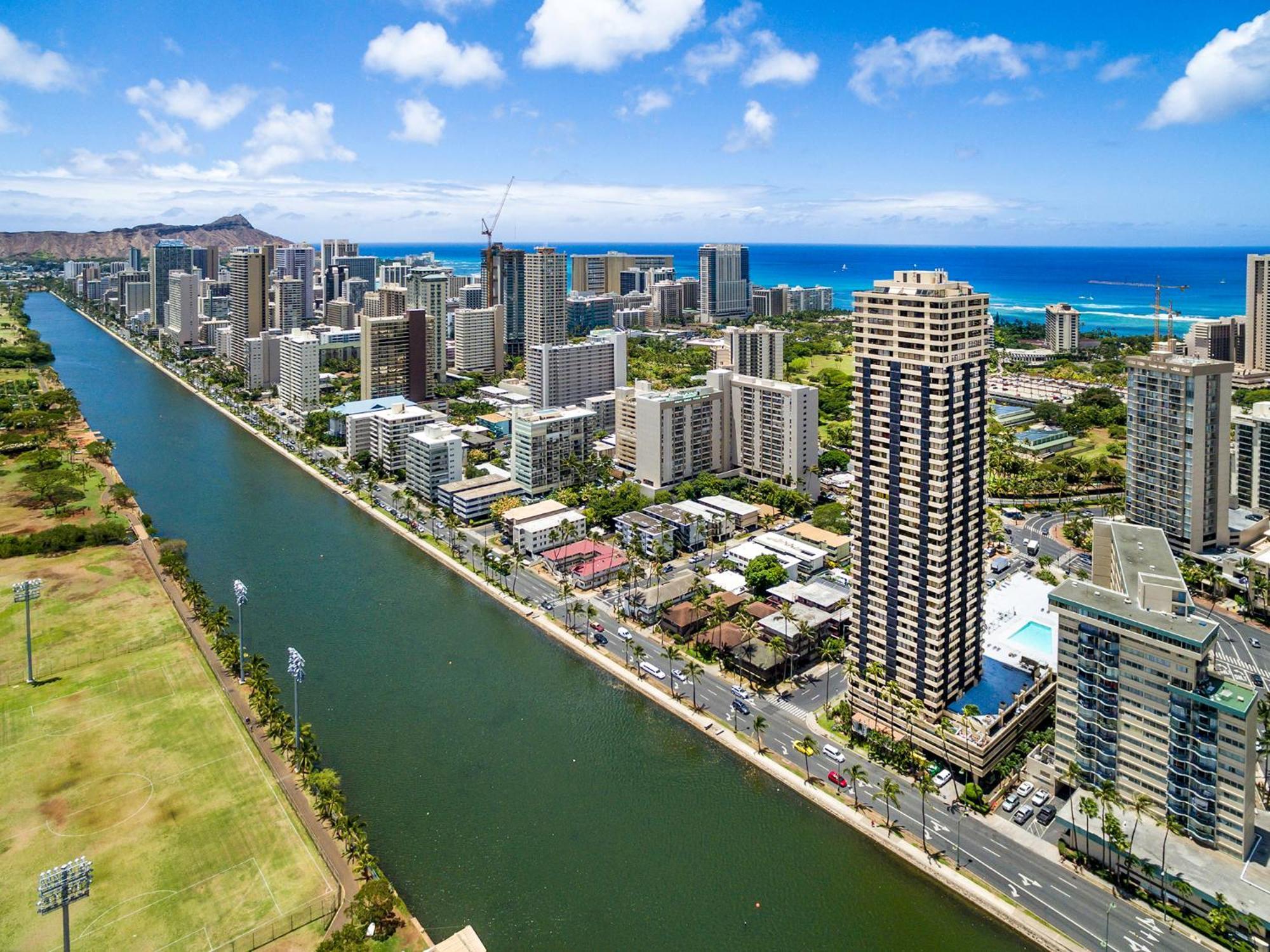 Hawaiian Monarch Penthouse 401 By Hawaii Ocean Club Apartment Honolulu