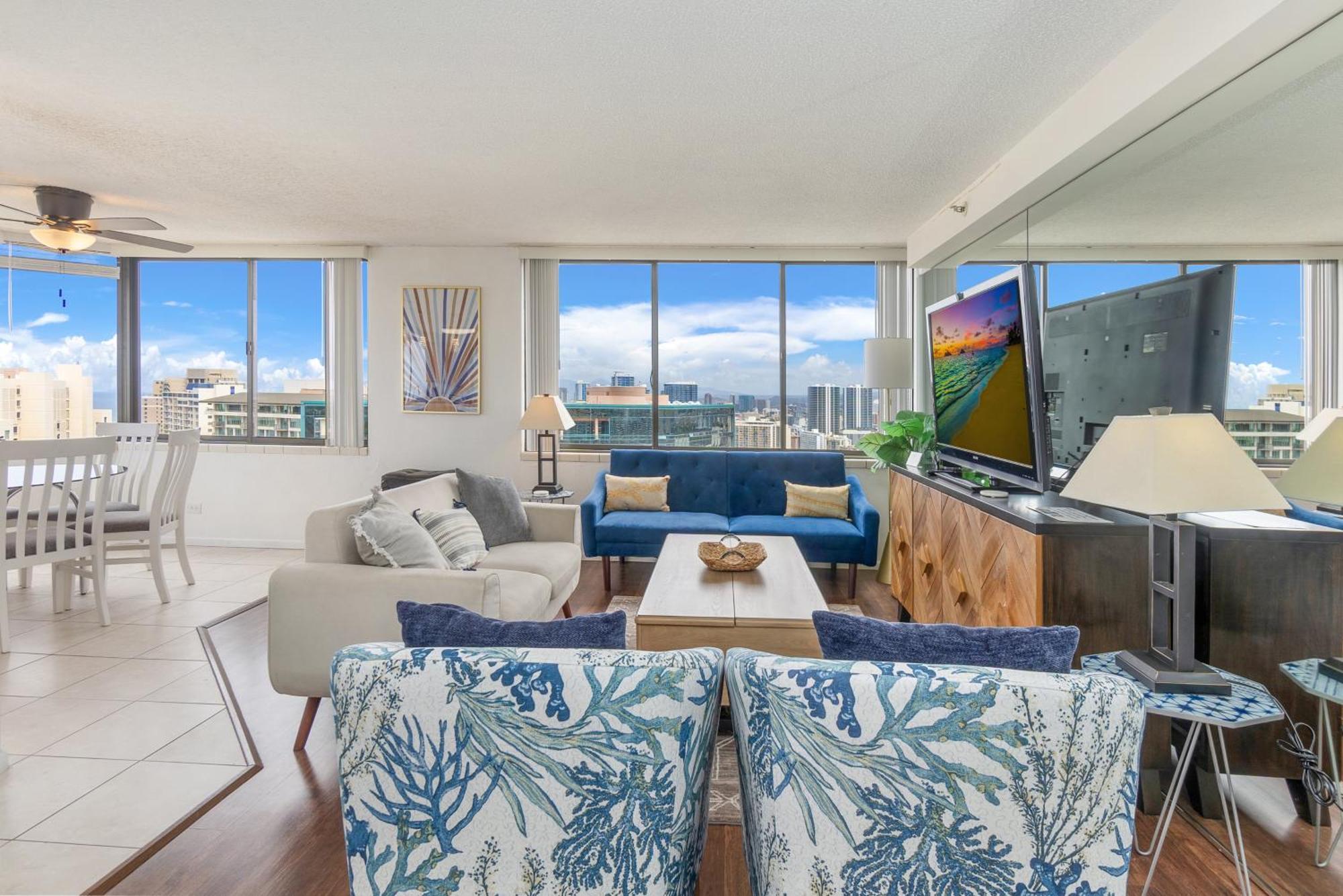 Hawaiian Monarch Penthouse 401 By Hawaii Ocean Club Honolulu