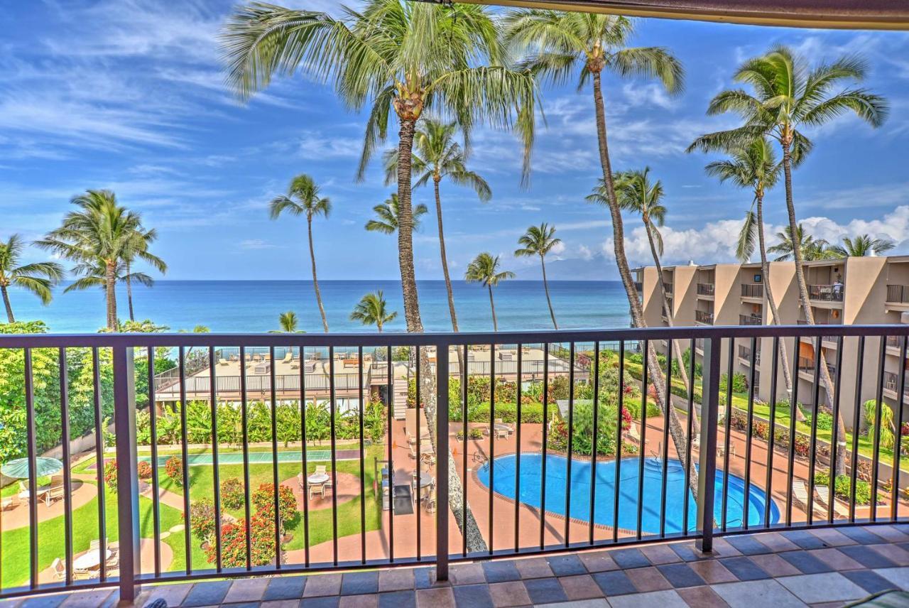 Apartment Oceanfront Lahaina With Balcony And Pool Access! *