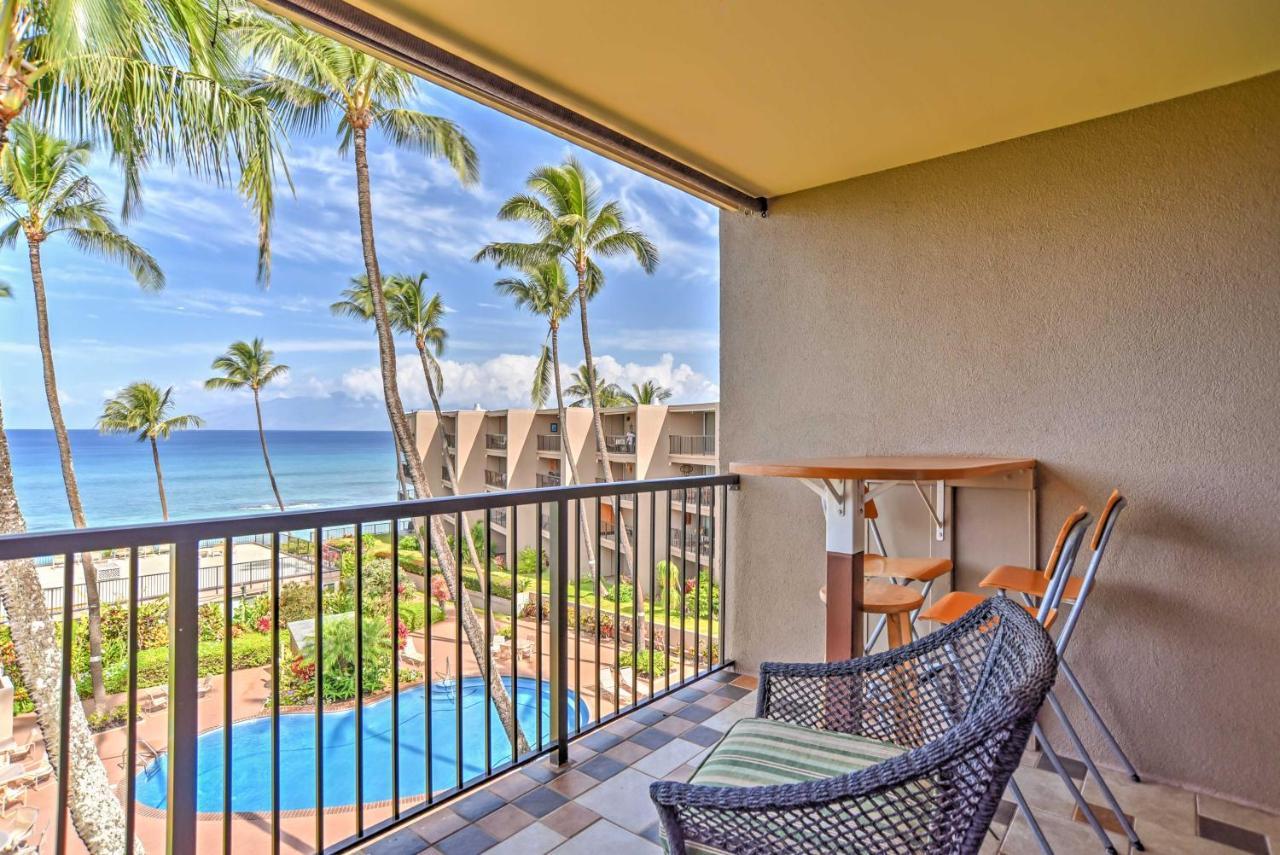 Oceanfront Lahaina With Balcony And Pool Access! *
