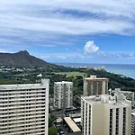Waikiki Banyan 3411 Ocean View - Free Parking