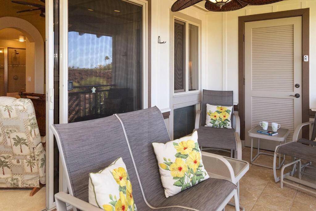 Mauna Lani Palm H-4 Amazing View Corner Unit * Waikoloa