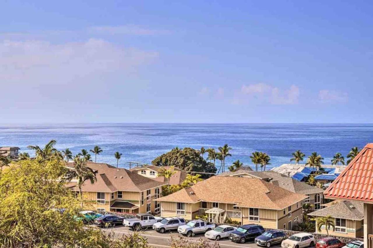 Kailua Bay View, Ac, King Bed, Lanai, Pool, Walk To Kailua Village * Kailua-Kona