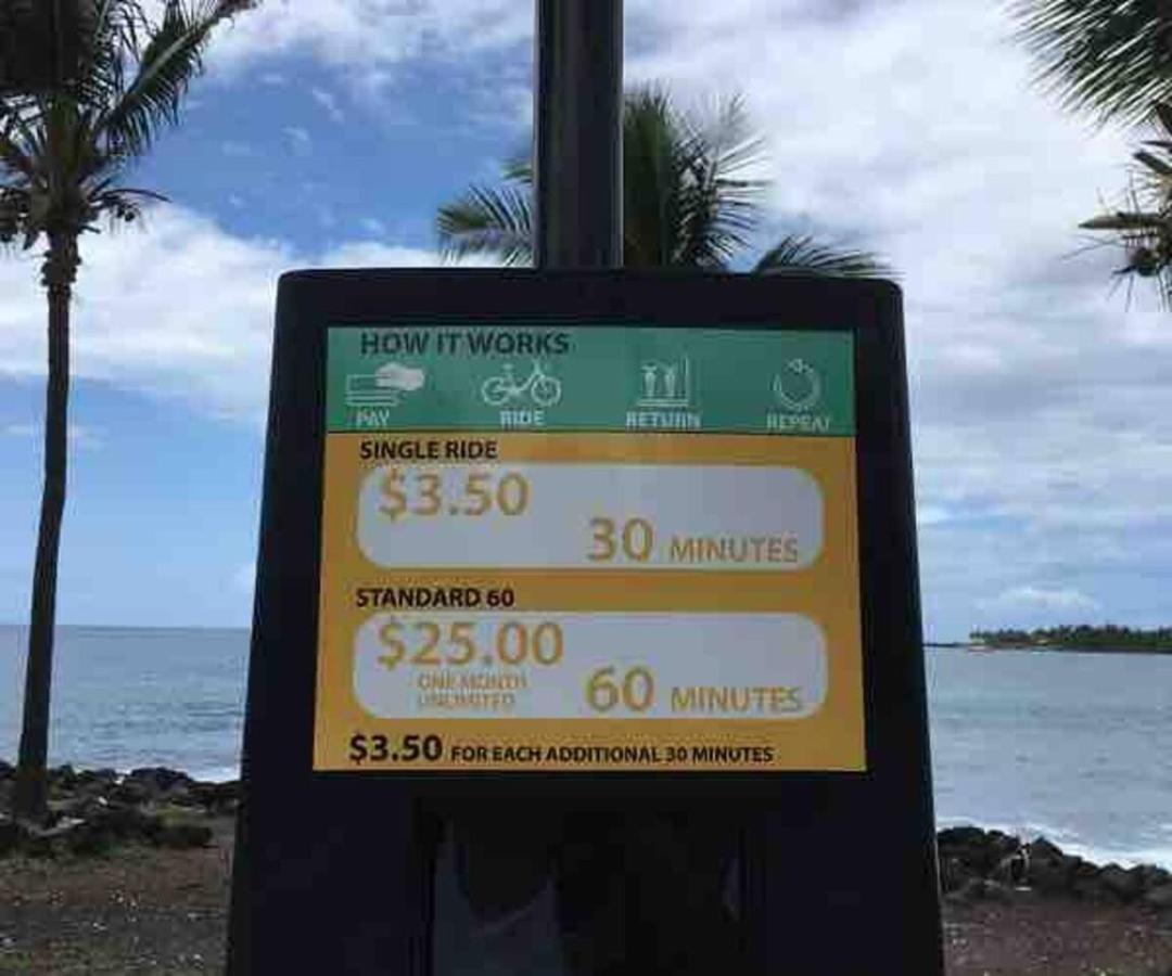 Apartment Kailua Bay View, Ac, King Bed, Lanai, Pool, Walk To Kailua Village *