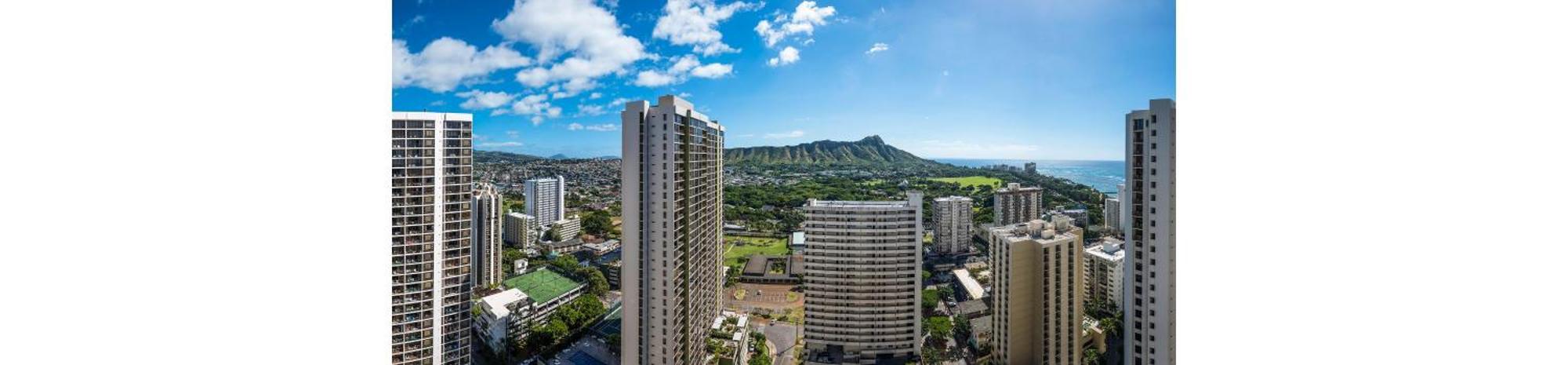 Waikiki Banyan 3411 Ocean View - Free Parking *