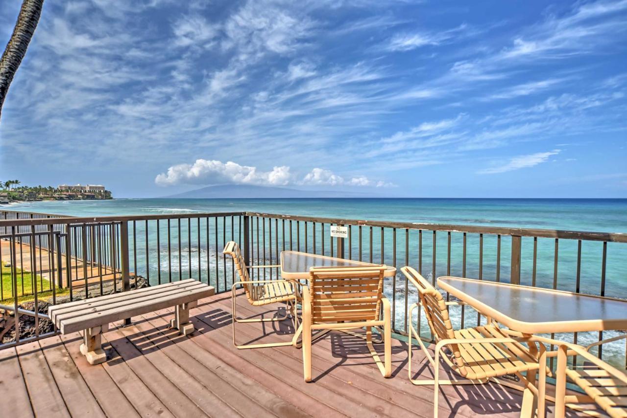 Oceanfront Lahaina With Balcony And Pool Access! *